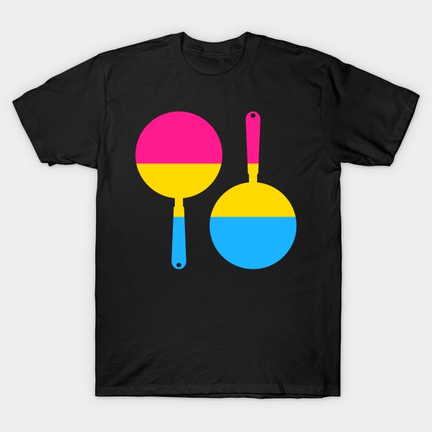 Pansexual Pan Design T-Shirt by aaallsmiles